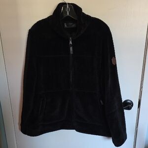 Free Country Black Fleece Jacket